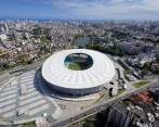 La inversión del Arena das Dunas fue de aproximadamente 324 mil millones de pesos. FOTO AFP