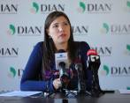 Adriana Solano, directora encargada de Gestión de Ingresos de la Dirección de Impuestos y Aduanas Nacionales. FOTO Cortesía
