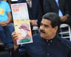 Además de altos funcionarios del régimen chavista como el fiscal general Tarek William Saab y la presidenta del Consejo Nacional Electoral, Tibisay Lucena, en la lista también está Maduro. FOTO efe