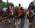 La Ruta Libertadora llegó a Pore (Casanare) en los Llanos Orientales donde, según la historia, se unieron los Ejércitos de Francisco de Paula Santander y Simón Bolívar para continuar la marcha a la cordillera oriental. FOTO: Colprensa