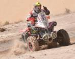 Nicolás Robledo durante el Dakar.