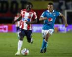 Ante Millonarios, Yimmy Chará demostró estar en plena forma y ser el mejor jugador del campeonato. Con su versatilidad y ambivalencia, gana terreno para ser convocado. FOTO colprensa 