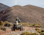 Identificado con el número 296 en su quad, Nicolás Robledo cumplió el sueño de correr Dakar. FOTO cortesía