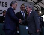 Iván Duque, Presidente de la República y Guillermo Botero, Ministro de Defensa. FOTO: Colprensa