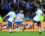 Italia derrotó 2-0 a Bélgica en su primer partido de la Eurocopa. FOTO AFP