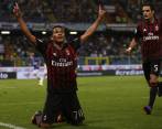Carlos Bacca salió desde el banquillo y marcó el gol decisivo este viernes para la victoria del Milan ante el Sampdoria. FOTO AFP