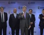 El presidente de la República, Juan Manuel Santos ordenó a comandantes de la Policía y Ejército trasladarse a El Tarra. CORTESÍA PRESIDENCIA