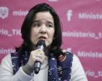 Sylvia Constaín, la ministra TIC informó que se avanza en el plan para tener redes 5G. FOTO. COLPRENSA