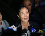Keiko Fujimor, excandidata presidencial de Perú capturada por lavado de activos. FOTO: AFP