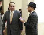 El suspendido magistrado de la Corte Constitucional Jorge Pretelt le solicitó que a esa Corporación que se mantenga su esquema de seguridad, alegando temor por su vida. FOTO COLPRENSA