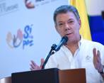 El presidente viaja acompañado del Alto Consejero para el Posconflicto, Rafael Pardo. FOTO COLPRENSA