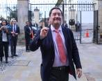 Francisco Santos Embajador de Colombia en Estados Unidos llegó a la Casa de Nariño a reunirse con el Presidente Iván Duque Márquez. FOTO COLPRENSA