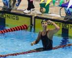 La vallecaucana Isabella Arcila es la nueva sirena colombiana. Está comprometida en sacar adelante su deporte. FOTO Colprensa