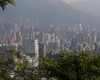 Pese a los esfuerzos y medidas del Amva, el aire de Medellín no mejora lo esperado. FOTO JAIME PÉREZ