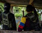 Grupo armado ilegal que opera en el municipio de Tarazá y todo en Bajo Cauca en el departamento de Antioquia. Foto: Julio César Herrera Echeverri