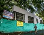 La obra tiene un avance del 70 % según la Empresa de Desarrollo Urbano. Requiere de 60 días y una inversión aproximada de $500 millones más para terminarse. FOTO JUAN ANTONIO SÁNCHEZ