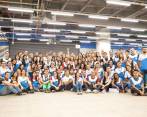 Equipo de trabajo de la tienda Decathlon Viva Envigado. FOTO: Cortesía Decathlon