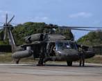 Helicóptero Black Hawk de las fuerzas militares. FOTO Colprensa