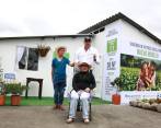 Imagen de la casa modelo de cómo será la vivienda de interés social rural que comenzará a construirse este año en el país. La presentó recientemente el ministro de Agricultura, Aurelio iragorri (foto) y aumentará su área hasta 55 metros cuadrados. FOTO cortesía