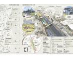 Panorámica aérea del proyecto Parques del Río, etapas 1A y 1B, entre los barrios Conquistadores y Exposiciones, de Medellín. Foto Esteban Vanegas Londoño