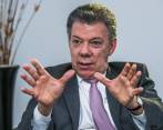 El expresidente Juan Manuel Santos ha afirmado que no conoció el ingreso de dinero de Odebrecht a sus dos campañas presidenciales. “Me acabo de enterar”, aseguró. FOTO Esteban Vanegas