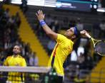 Colombia logró su paso a las finales del certamen tras derrotar 3-1 en la serie a Argentina, en marzo. FOTO Colprensa