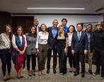 Encuentro de Obama con jóvenes líderes de Colombia. Foto: Colprensa