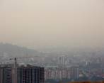 El Amva destacó que durante esta alerta ambiental en la región las estaciones se han mantenido en color naranja a diferencia de la coyuntura de 2016 cuando estuvieron en rojo. Dice la autoridad que eso demuestra que se ha mejorado. FOTO Edwin Bustamante