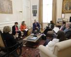 El presidente Iván Duque está a un mes de cumplir con su primer año de gobierno. Meses agitados y difíciles ha tenido que sortear. Foto Colprensa