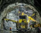 Obras del segundo túnel de Occidente, concesión a cargo de Devimar. FOTO JUAN ANTONIO SÁNCHEZ