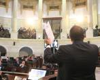 La plenaria del Senado inició este martes el estudio del juicio político contra el magistrado de la Corte Constitucional, Jorge Pretelt. FOTO Colprensa