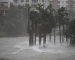 Efectos del huracán Irma en Miami. FOTO AFP
