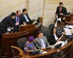 El periodo legislativo anterior se caracterizó por fuertes discusiones que atrasaron la agenda. El actual podría tornarse lento no solo por la esencia de los proyectos pendientes, sino por la actividad política de los congresistas por las elecciones venideras. FOTO colprensa