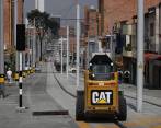 Así luce hoy el corredor tranviario por la calle Ayacucho. Los detalles que hacen falta no comprometen el inicio de la operación comercial. FOTO manuel saldarriaga