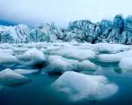Salida de un glaciar en el oeste de Groenlandia. En promedio el Ártico tiene una temperatura de 3.5º C. FOTO MATT OSMAN