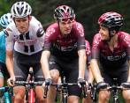 Chris Froome durante la segunda etapa, este jueves en el Dauphiné. FOTO EFE