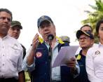 El presidente Santos dijo que desde ayer llegaría la energía al 100 por ciento del territorio de Putumayo. FOTO colprensa