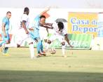Los tres puntos le permiten al blanco un pequeño respiro, pues el buen resultado no puede ocultar las fragilidades que muestra el equipo desde el año pasado. FOTO COLPRENSA