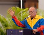 Diosdado Cabello, presidente de la Asamblea Nacional Constituyente y uno de los hombres más influyentes del Chavismo. FOTO AFP