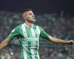 Juan Pablo Ramírez le dio el triunfo a Nacional sobre Jaguares. FOTO MANUEL SALDARRIAGA