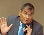 Rafael Correa, expresidente de Ecuador. FOTO: EFE