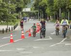 Durante las próximas tres semanas, las ciclovías anunciadas funcionarán tres días a la semana; después, cinco. FOTO: Carlos Alberto Velásquez.