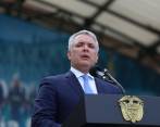 Duque le envió un mensaje de tranquilidad a los colombianos al asegurar que “aquí hay un Estado cada vez más fuerte para desarticular estas bandas criminales”. FOTO COLPRENSA