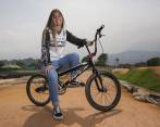 Laura Arango pertenece al Club Estrellas de Medellín, que es dirigido por Jorge Wilson Jaramillo. FOTO Edwin Bustamante 
