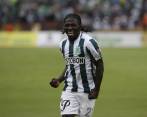 Yimmi Chará fue la figura ayer de Nacional, porque además de iniciar la remontada, fue clave en varias jugadas de su equipo para ganarle el clásico 288 al DIM. FOTO juan antonio sánchez