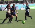 El cuadro de Planeta Rica hizo parte del grupo B del babyfútbol femenino, en el que jugó tres partidos. FOTO Cortesía Los paisitas 