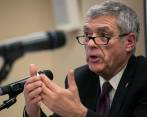 Ángel María Villar se encuentra suspendido de la Federación Española tras verse imputado en un supuesto caso de corrupción. FOTO EFE