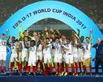 Inglaterra es el primer país en ganar doble título mundial Sub-17 y Sub-20 en un mismo año desde Brasil en 2003. FOTO EFE