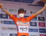 Alexánder Gil (EPM-Scott), líder de la carrera. FOTO CORTESÍA FEDECICLISMO