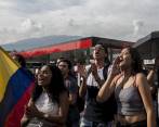 Los manifestantes se reunirán en la Alpujarra para finalizar la marcha. Cortesía: Juan Fernando Alzate de la Hoz